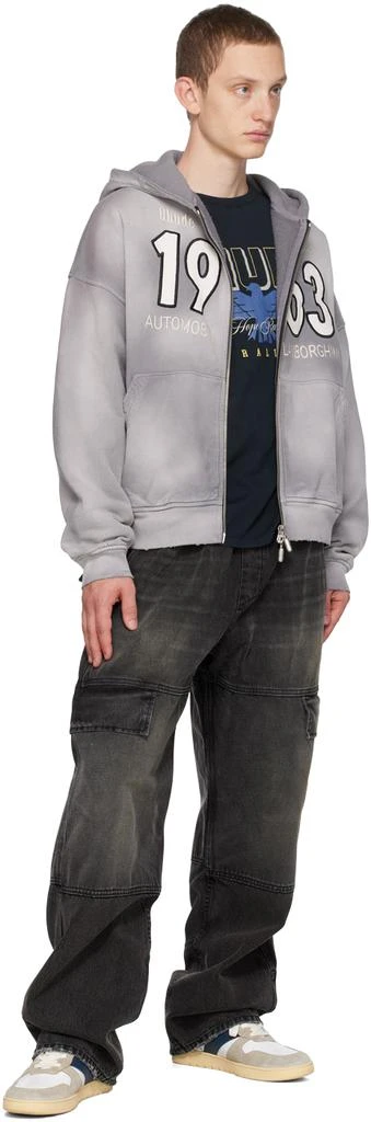 Rhude Gray Automobili Lamborghini Edition Hoodie 4