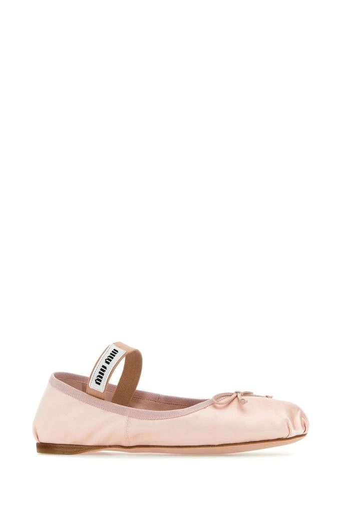 Miu Miu Light pink satin ballerinas 1