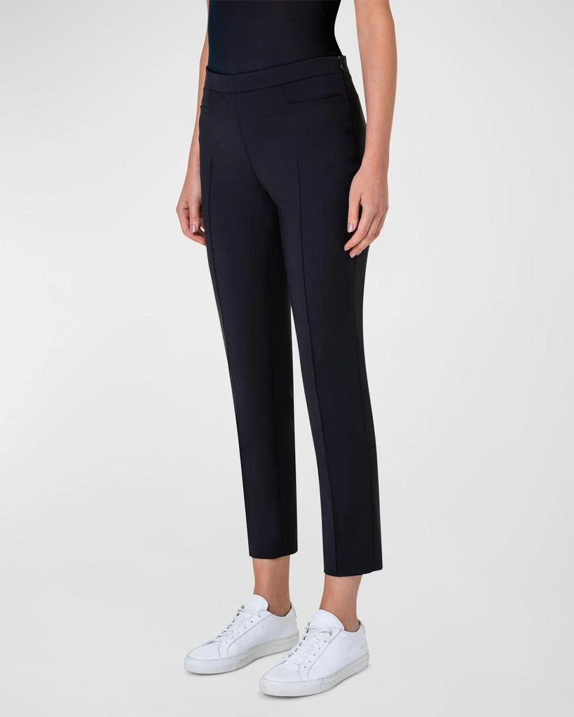 Akris Franca Mid-Rise Cropped Pants 3
