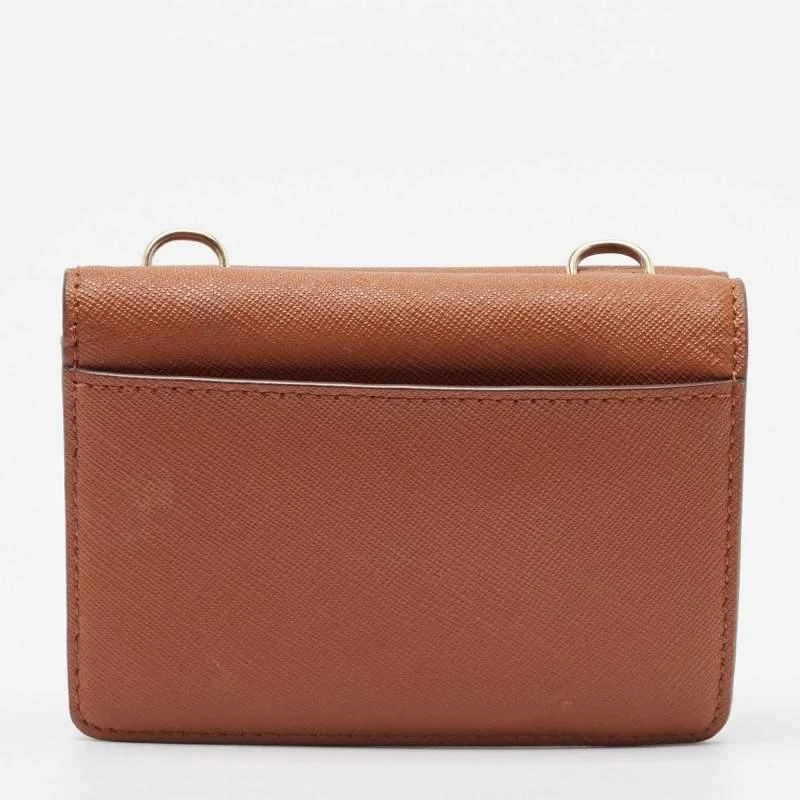 DKNY DKNY Brown Leather XS Crossbody Bag 4