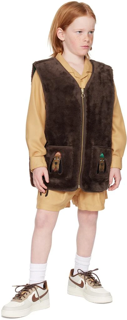 Mini Rodini Kids Beige Bloodhound Shirt 4