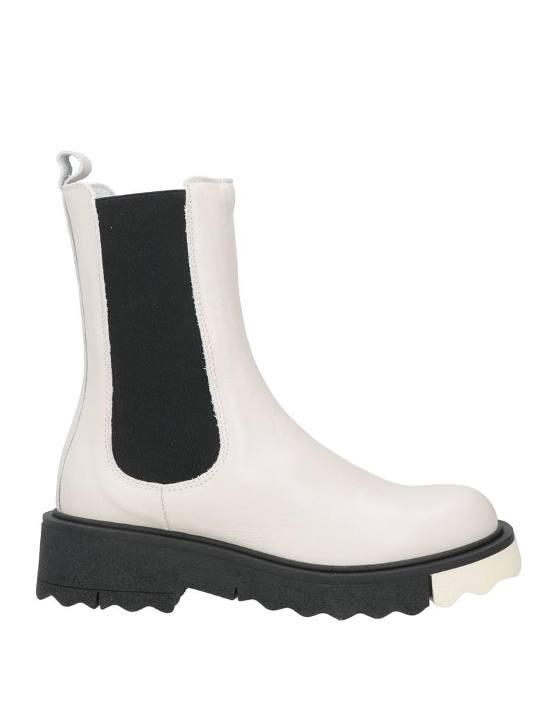 Salvatore Ferragamo Ivory leather Rook ankle boots - Boots