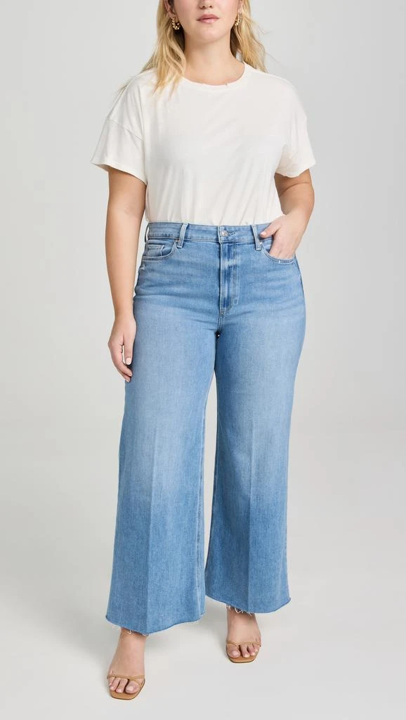 Paige Anessa 31" Jeans with Raw Hem 7
