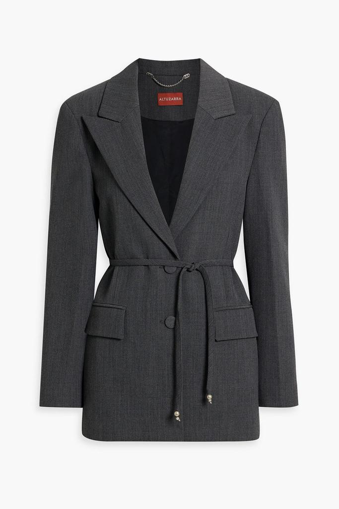 ALTUZARRA Belted twill blazer