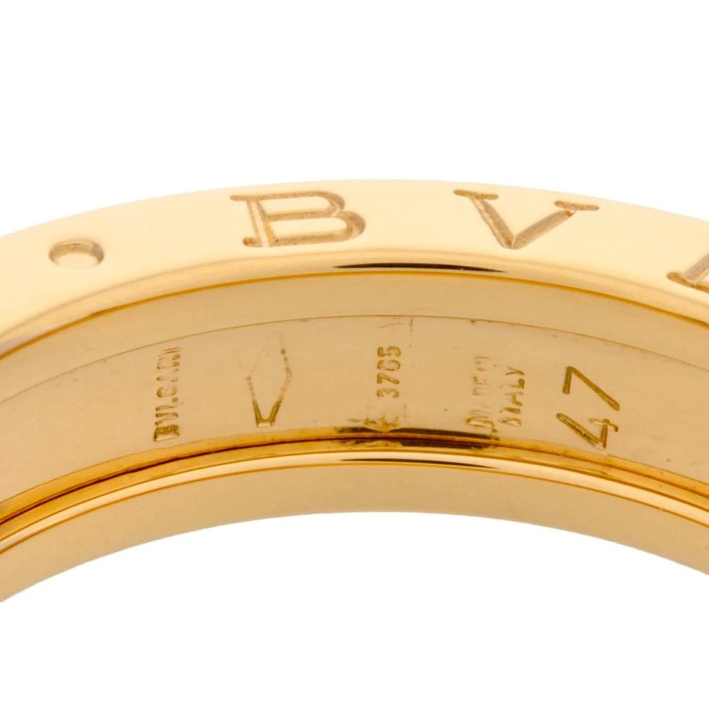 BVLGARI yellow gold (18K) Band Ring (Pre-Owned) 3
