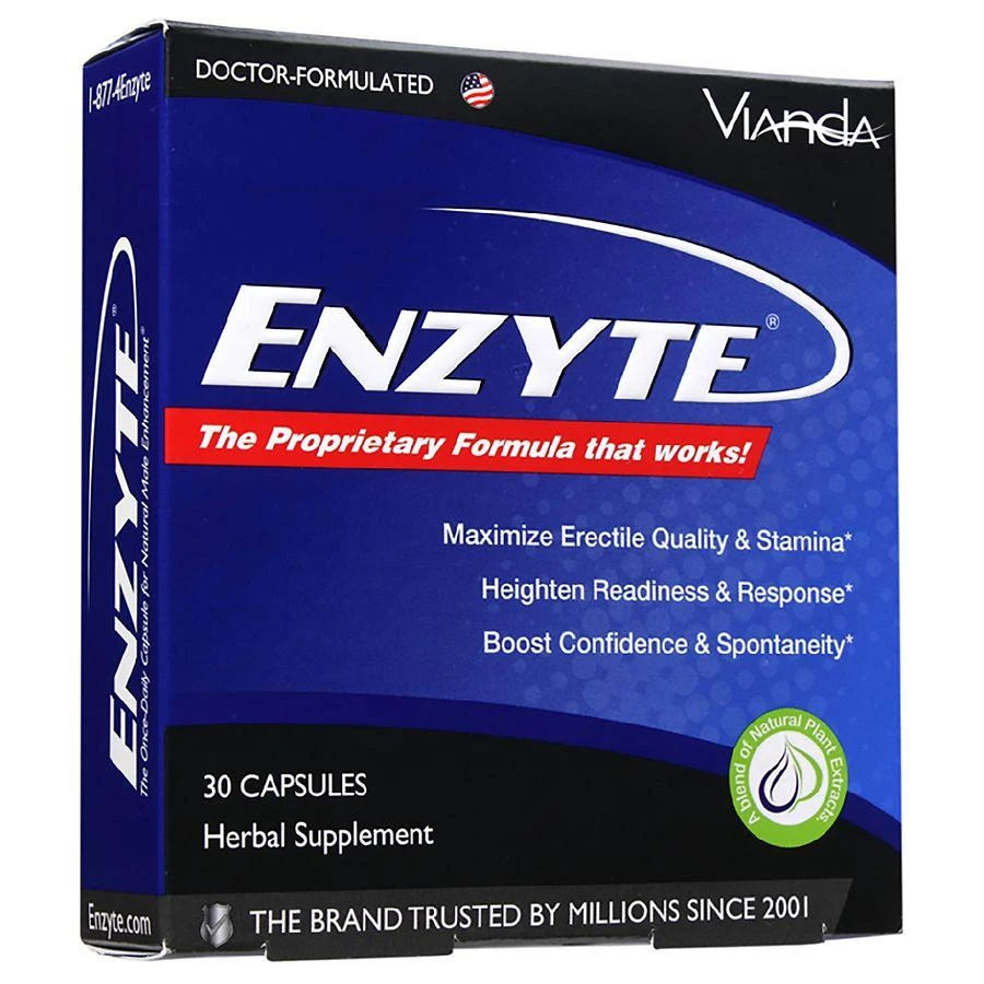 Enzyte Once Daily Capsule for Natural Male Enhancement 1