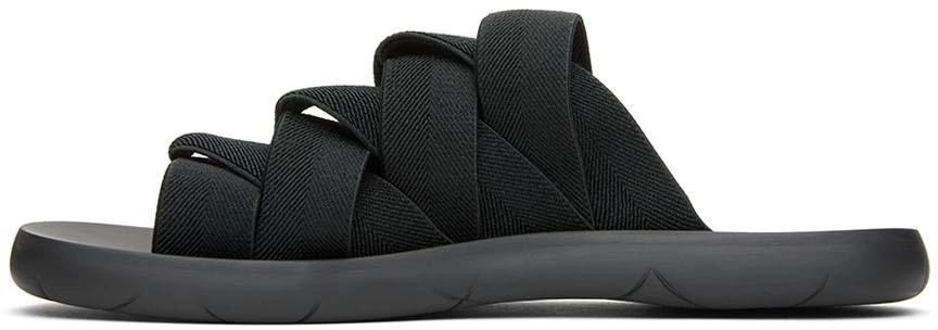 Bottega Veneta Black Plat Sandals 3