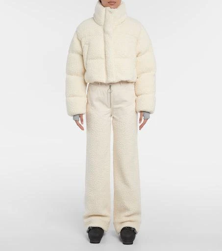 Cordova Kozzy high-rise faux-shearling straight pants 2