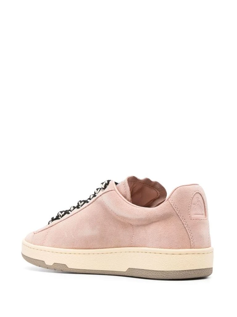Lanvin Lite Curb Suede Sneakers 3