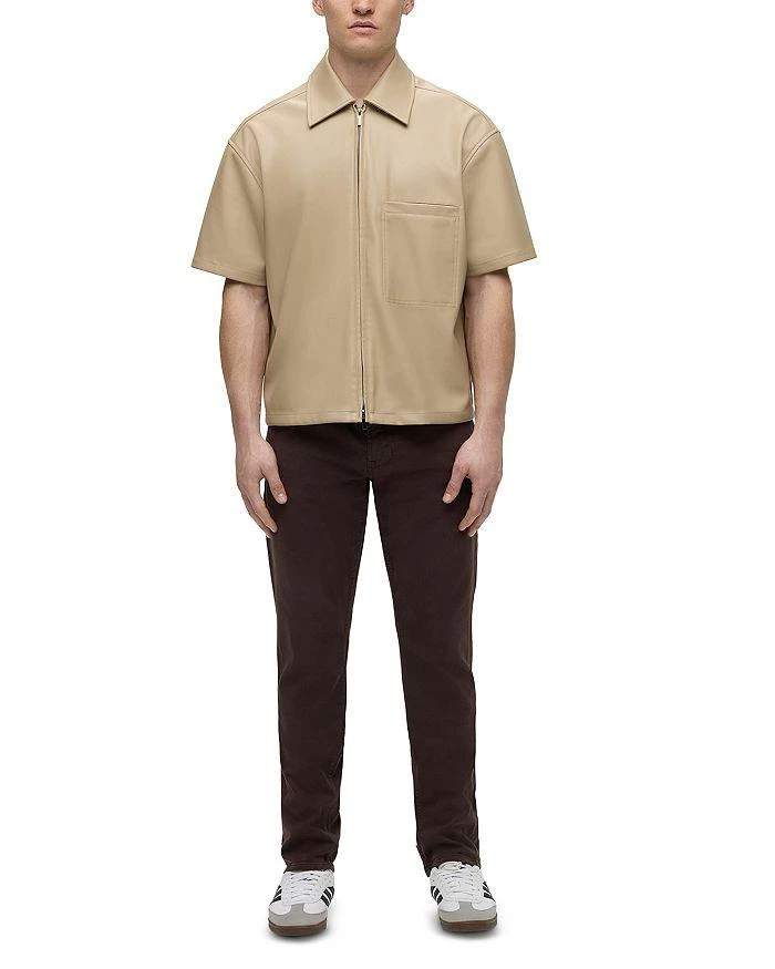 Hudson Blake Slim Straight Fit Jeans in Timber 2