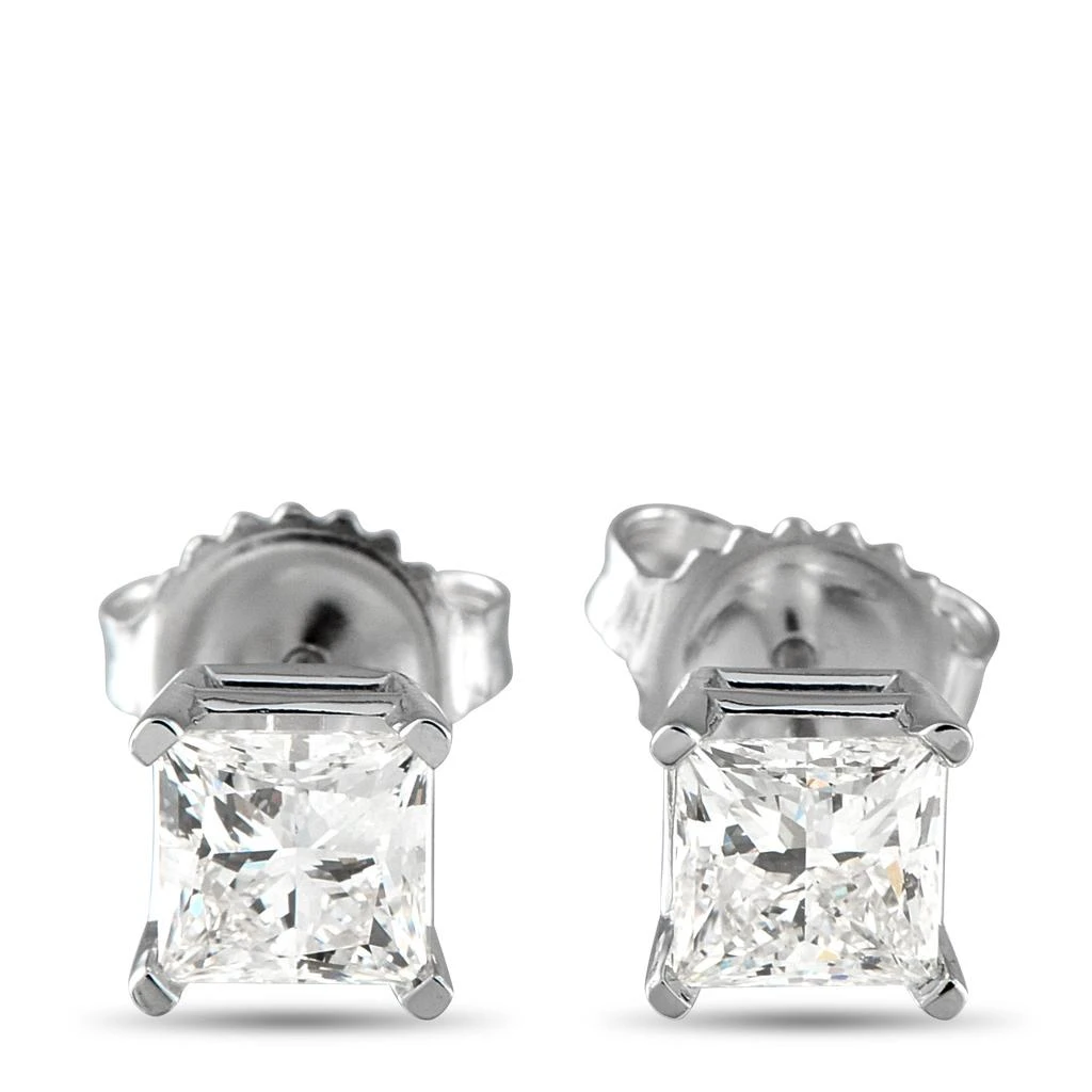 LB Exclusive 14K White Gold 1.50ct Lab-Grown Diamond Earrings  MF21-051525 1