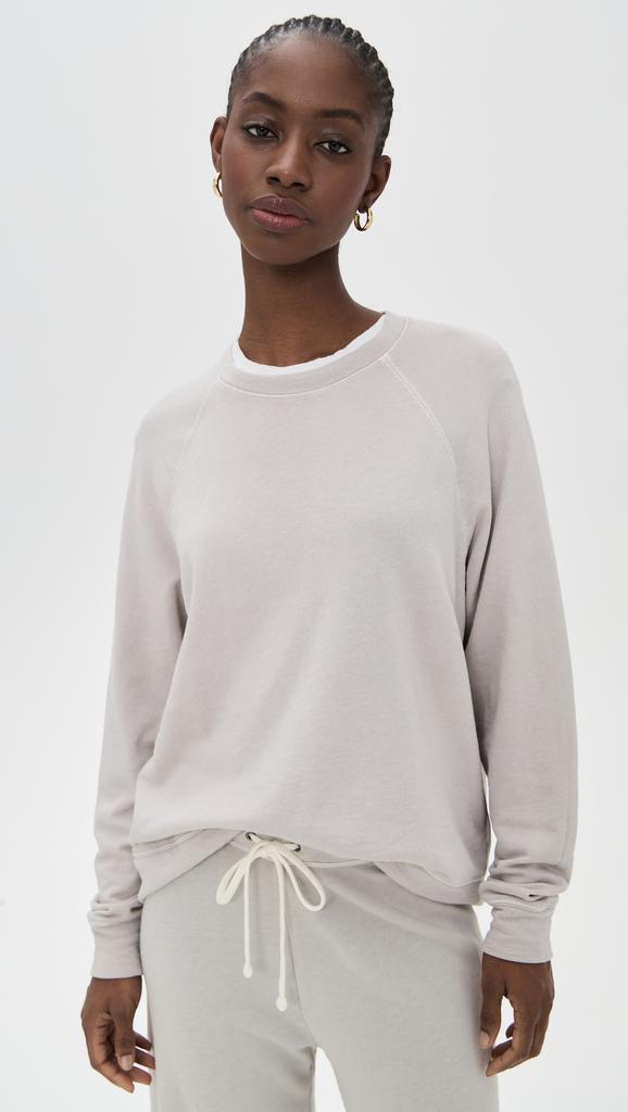 James Perse French Terry Relaxed Sweatshirt
