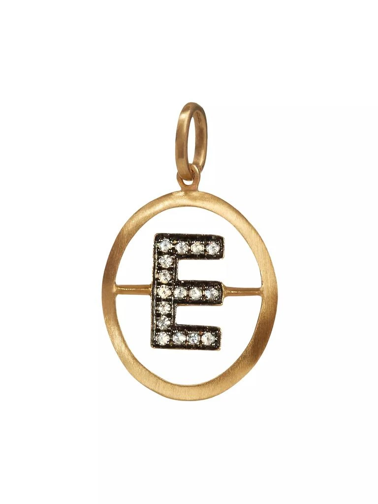 Annoushka 18K Yellow Gold & 0.07 TCW Diamond Initial Pendant 1