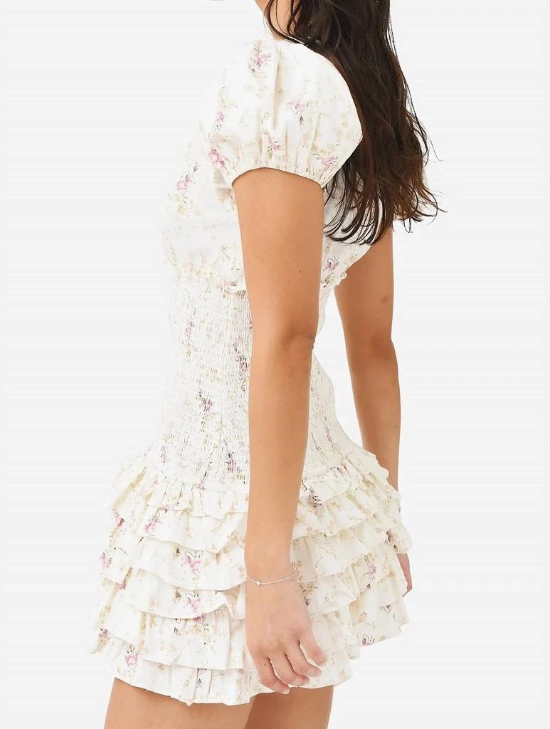 LOVESHACKFANCY Radia Dress In Pink Parasail 3