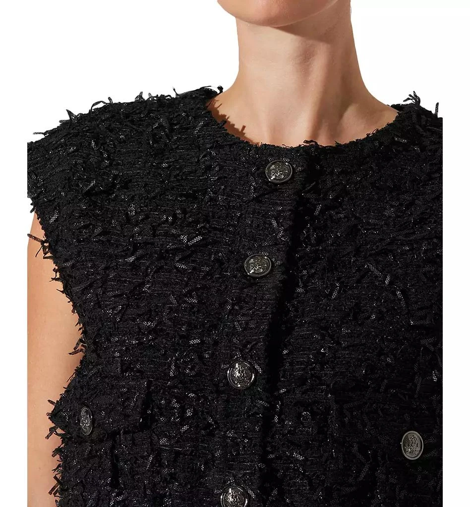 ASTR Women's Pedrine Tweed Vest 4