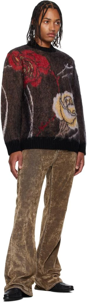 AMIRI Multicolor Floral Crewneck Sweater 4