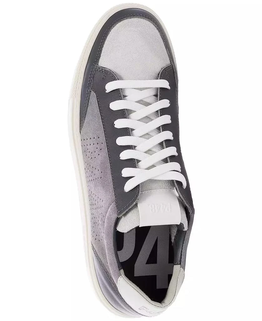 P448 Men's Soho Perforated Logo Low-Top Sneakers 5