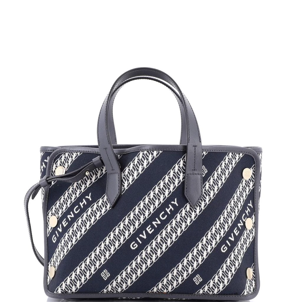 Givenchy Bond Shopper Tote Logo Jacquard Canvas Mini 1