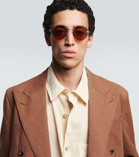 Cartier Eyewear Collection Pasha de Cartier round sunglasses 3