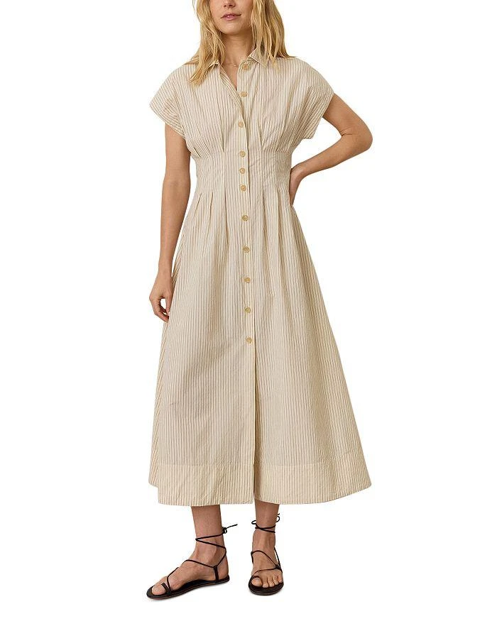 Marine Layer Marina Layer Nova Midi Shirt Dress 1