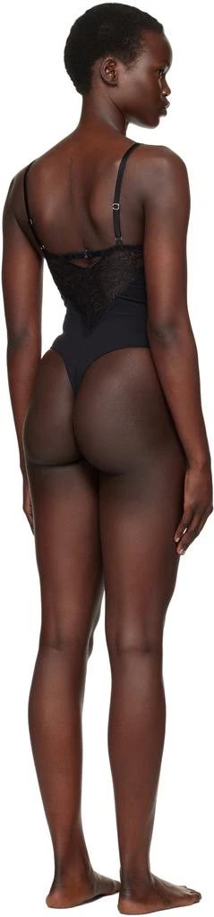 Fleur du Mal Black Bianca Lace Bodysuit 3
