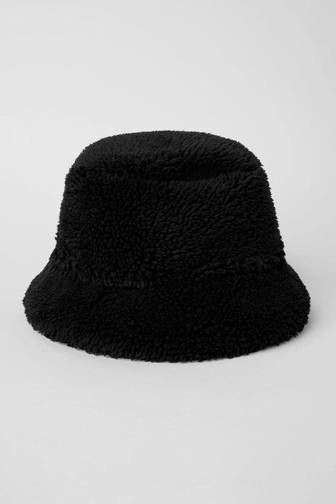 Alo Foxy Sherpa Bucket Hat - Black 2