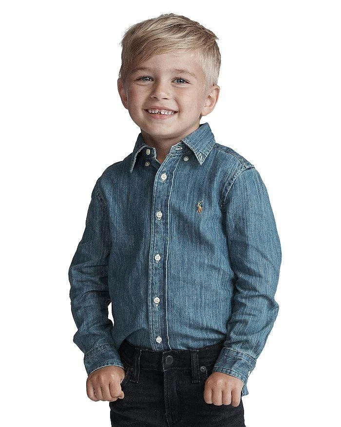 Ralph Lauren Ralph Lauren Boys' Denim Button-Down Shirt - Little Kid, Big Kid 1