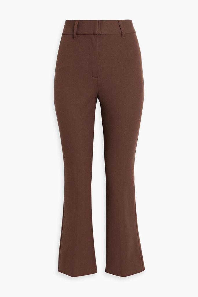 Derek Lam Stretch-cotton twill kick-flare pants