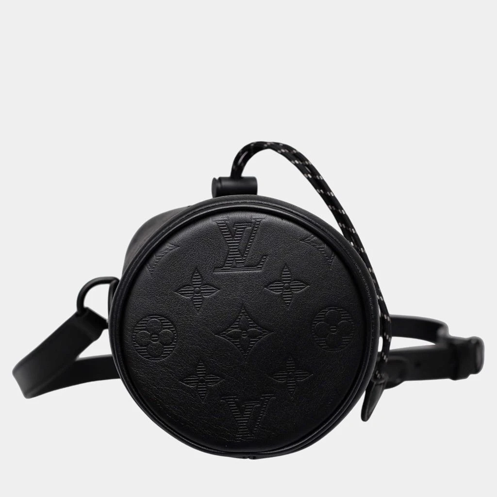 Louis Vuitton Louis Vuitton Black Monogram Leather Nano Chalk Bag 4