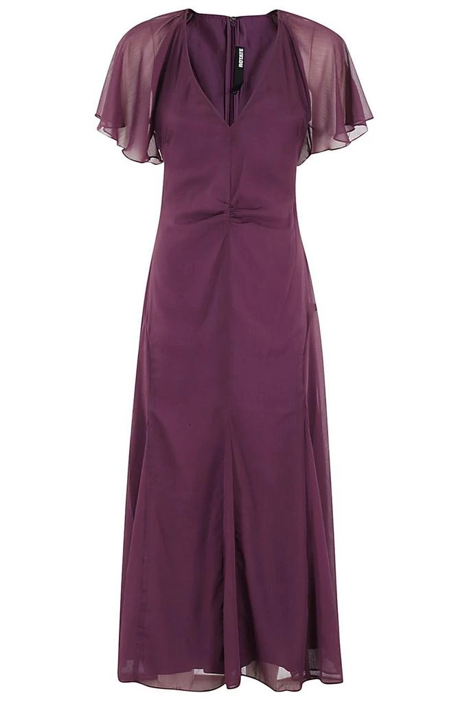 formal dress man Flowy Pleat Maxi Dress main image 1