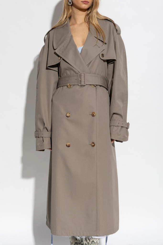 Moschino Trench coat with pockets 3