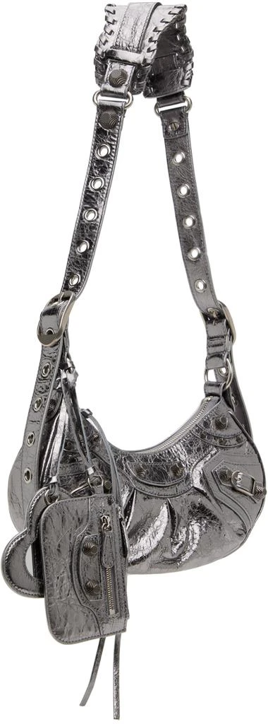 Balenciaga Silver XS 'Le Cagole' Bag 2