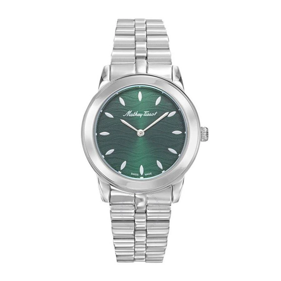 Mathey-Tissot Artemis Quartz Green Dial Ladies Watch D10860AV 1
