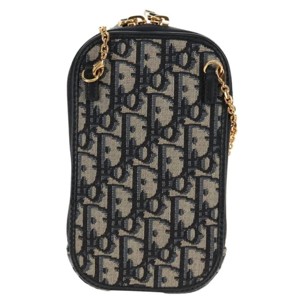 Dior 30 Montaigne Phone Holder On Chain Oblique Canvas Canvas Clutche 
Pouche Bag (Pre-Owned) 2