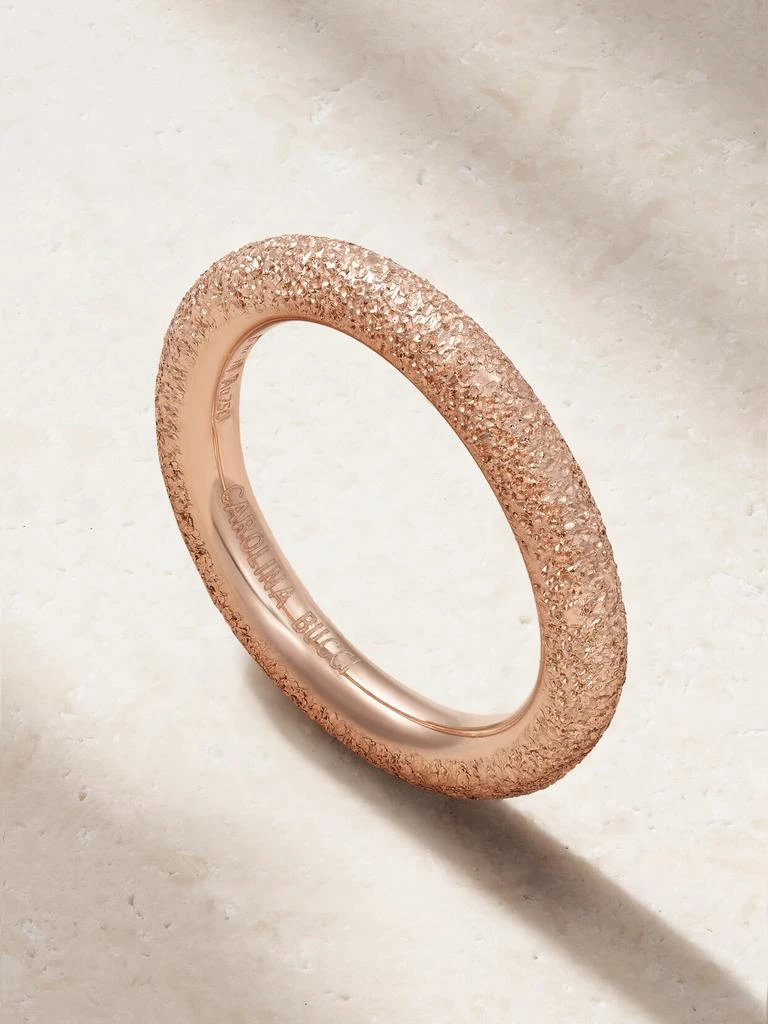 CAROLINA BUCCI Florentine 18k 玫瑰金戒指 1