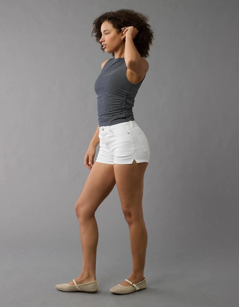 AE AE Next Level Curvy High-Waisted Denim Short Short 5