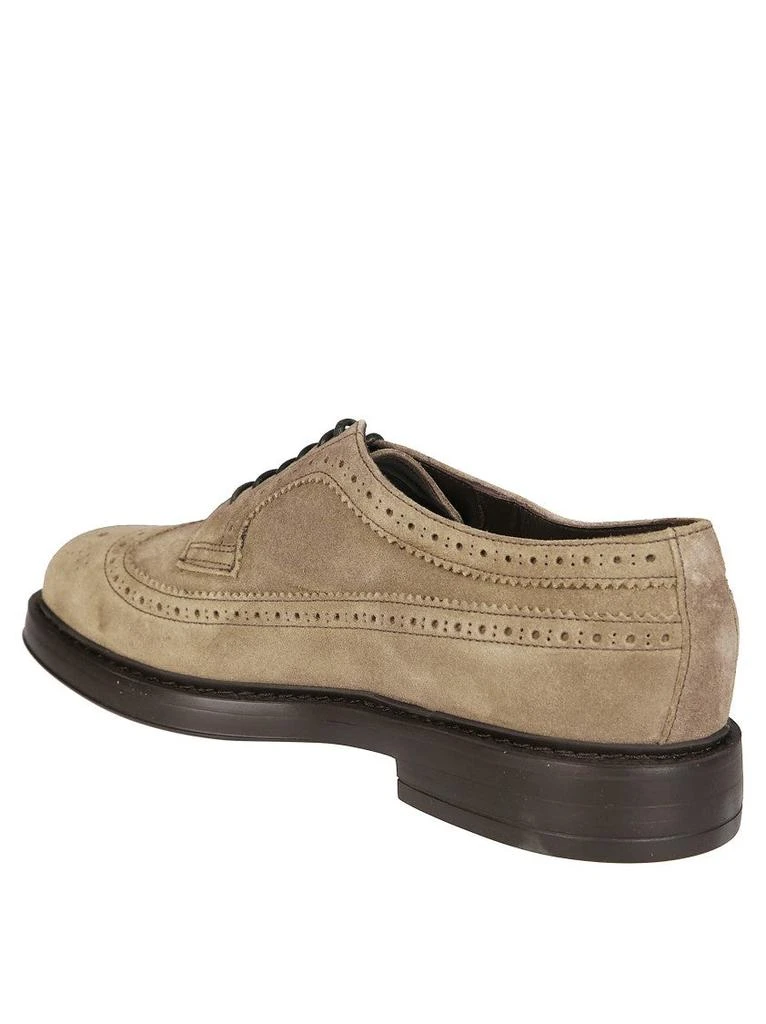 DOUCAL'S Wingtip Derby Shoes With Brogue Detailing 3