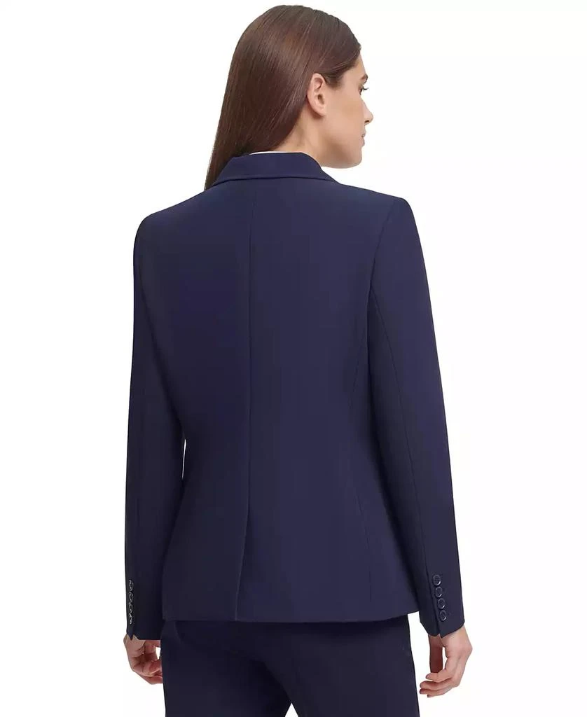 Tommy Hilfiger Women's Notched-Collar Double-Button Blazer 2