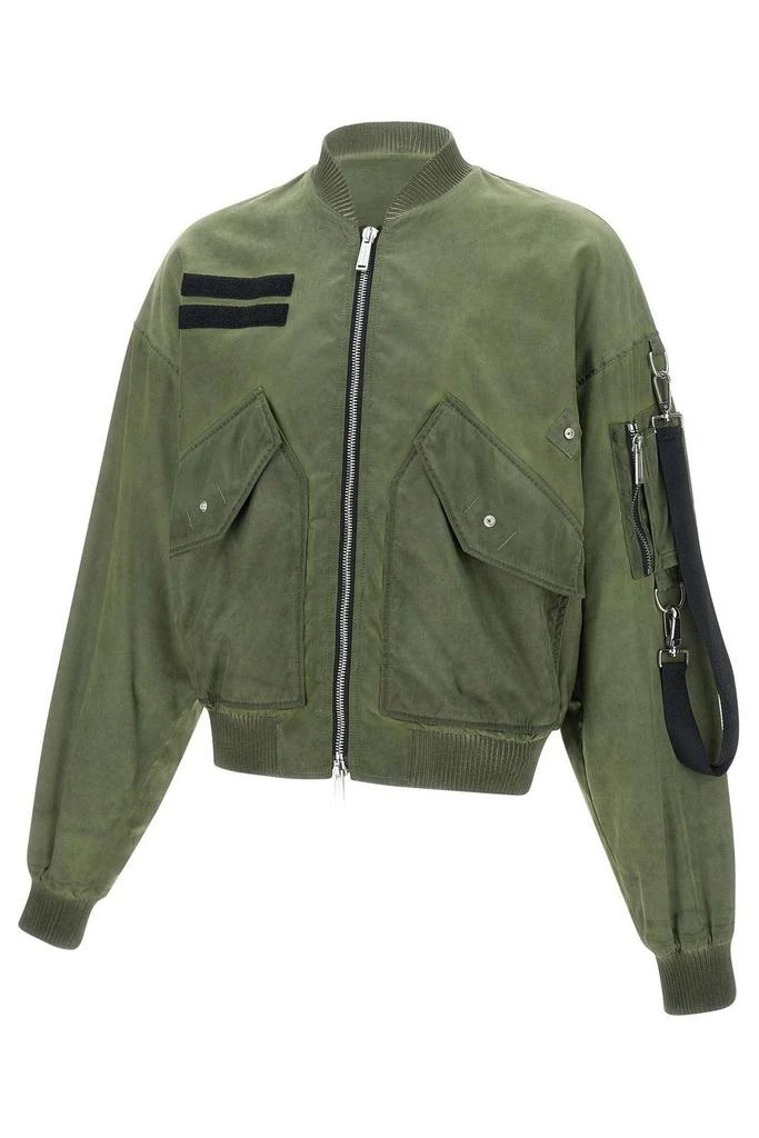 DSQUARED2 Dsquared2 80S Military Garment Dyed Bomber Jacket 1