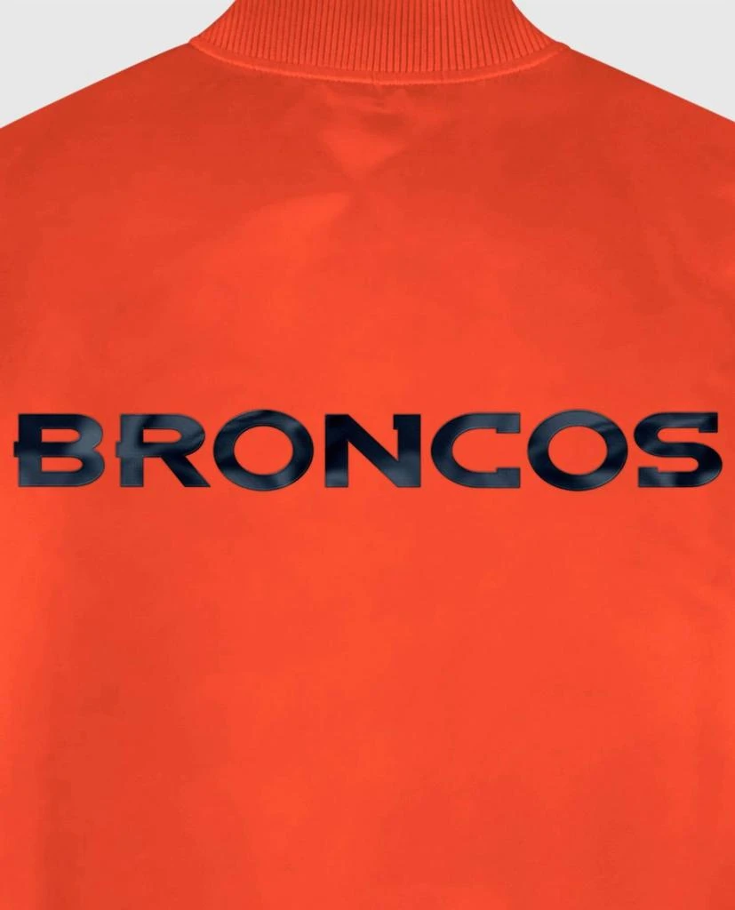 Starter Starter - Men's Denver Broncos Satin Full-snap Jacket 4