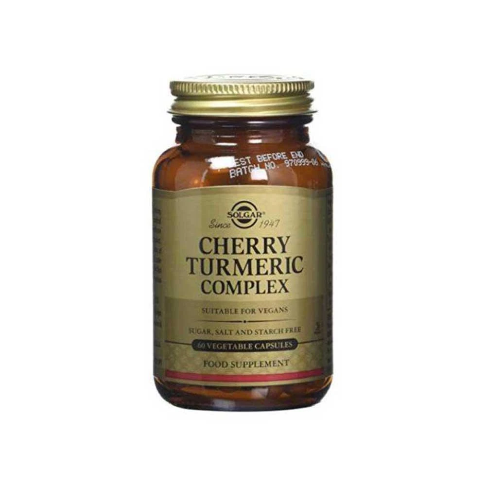 Solgar Solgar -   Cherry Turmeric Complex (60 Tablets) 1