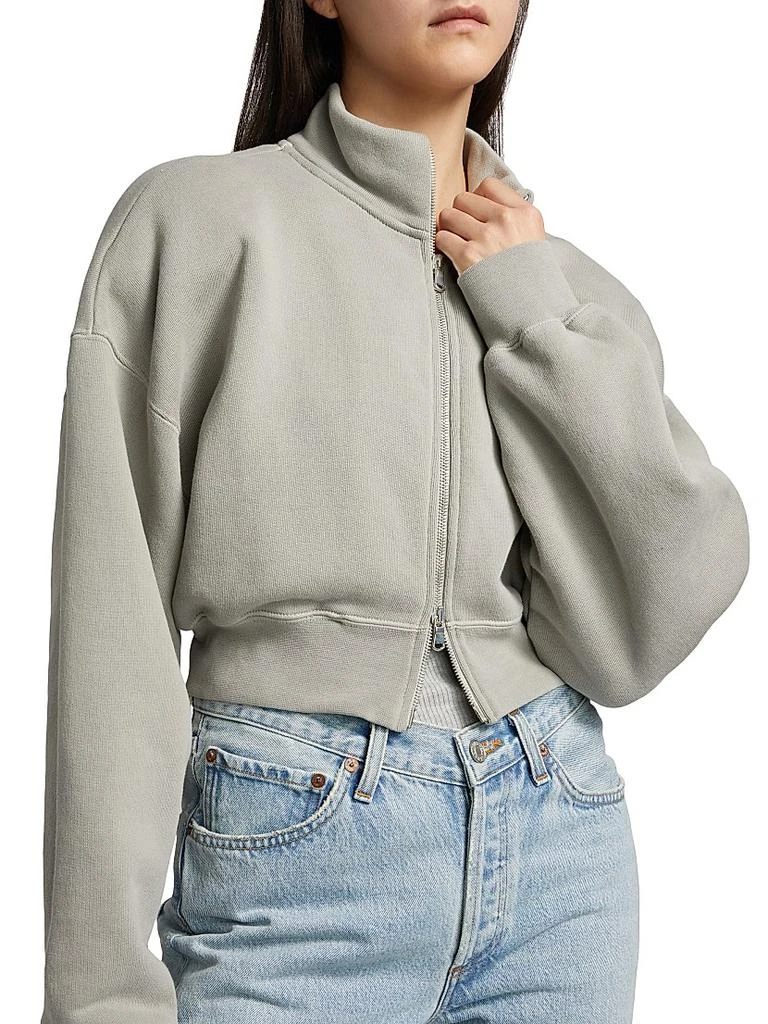 AGOLDE Asta Zip Sweatshirt 6