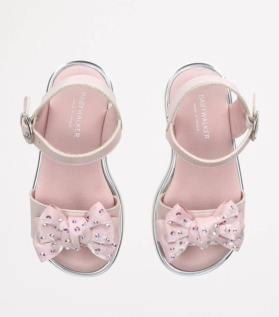 Babywalker Leather Bow Sandals 4