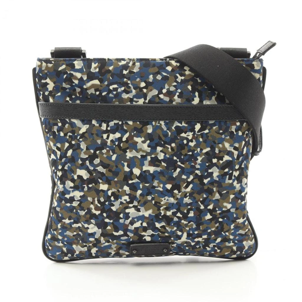 Fendi Nylon Leather Shoulder Bag (Pre-Owned) 1