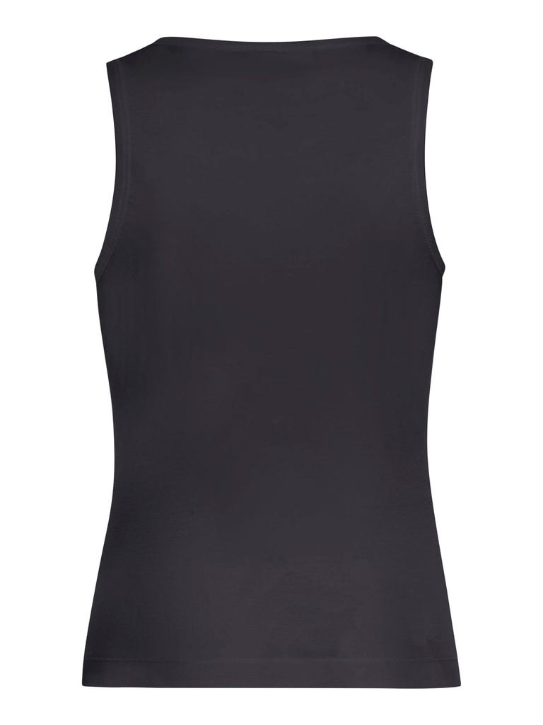 Ganni SOFT COTTON RIB TANK TOP
