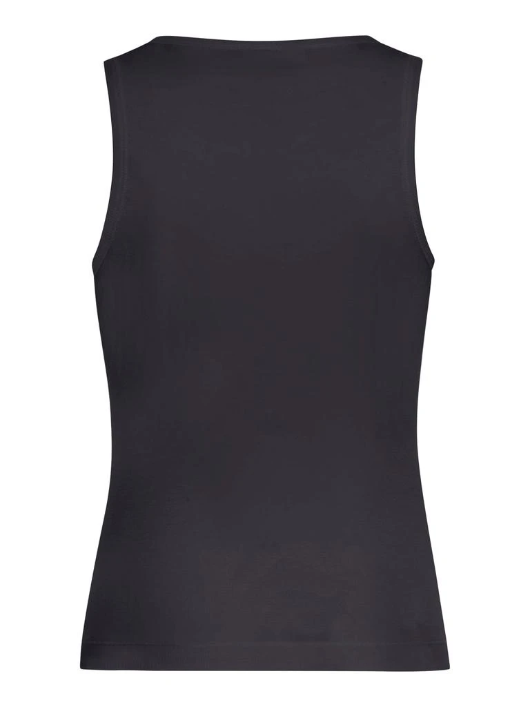 Ganni SOFT COTTON RIB TANK TOP 2