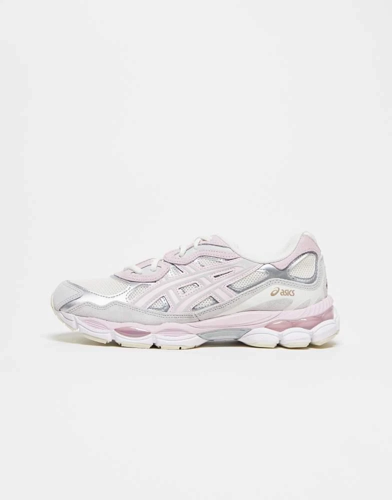 Asics Asics Gel-NYC trainers in Concrete/Barely Rose