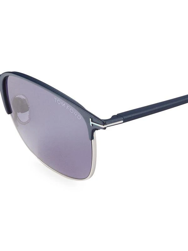 TOM FORD 52MM Clubmaster Sunglasses 3