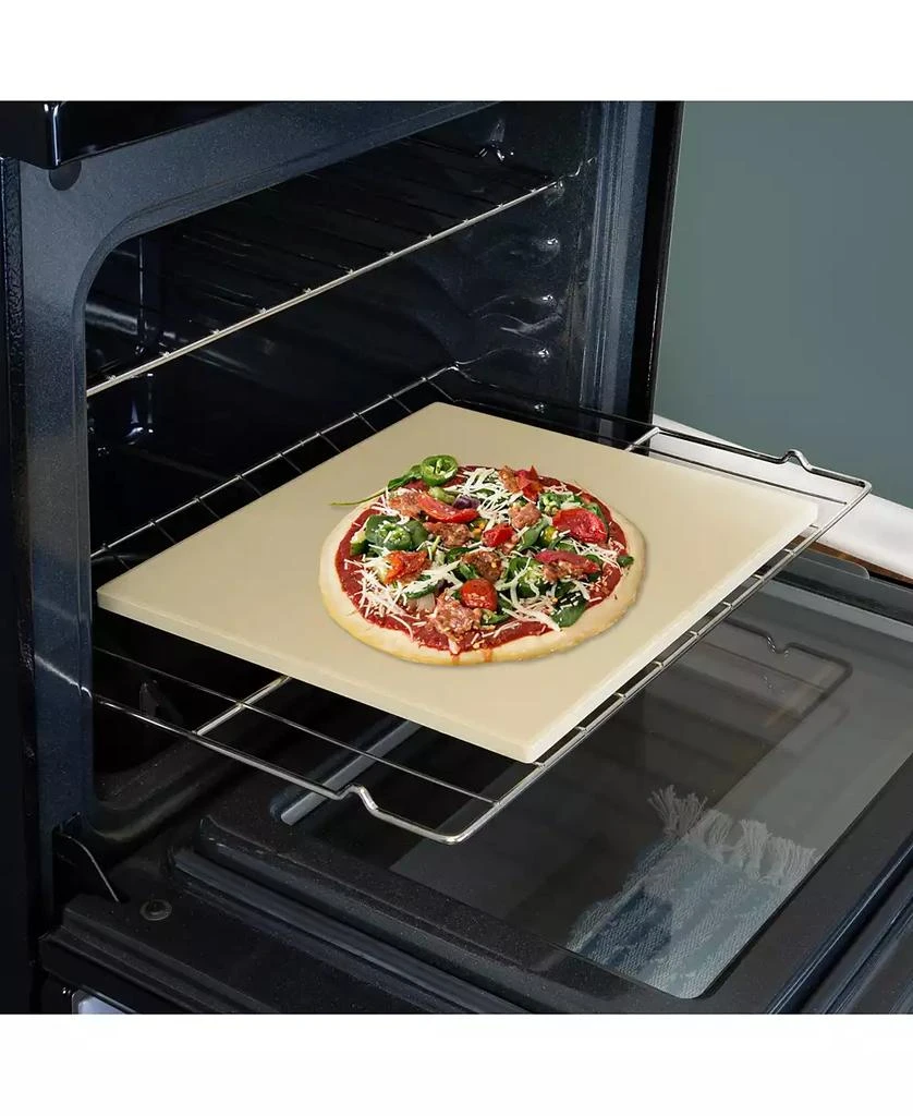 Honey Can Do 14" x 16" Rectangle Pizza Stone 1