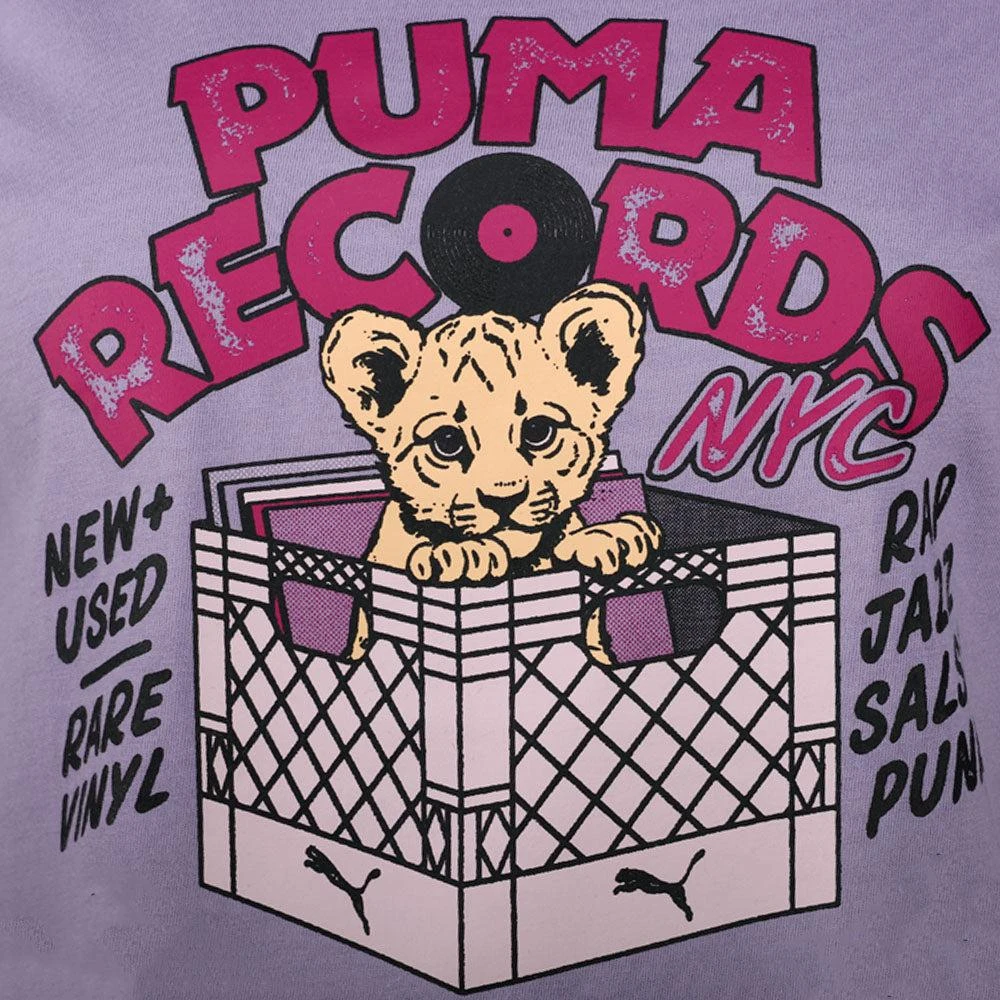 Puma NYC Records Graphic Crew Neck Short Sleeve T-Shirt 3